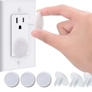Baby Safety Plug Covers (10 Piece Set), Durable Stable Design, Easy to Clean Children Safe Outlet Protectors