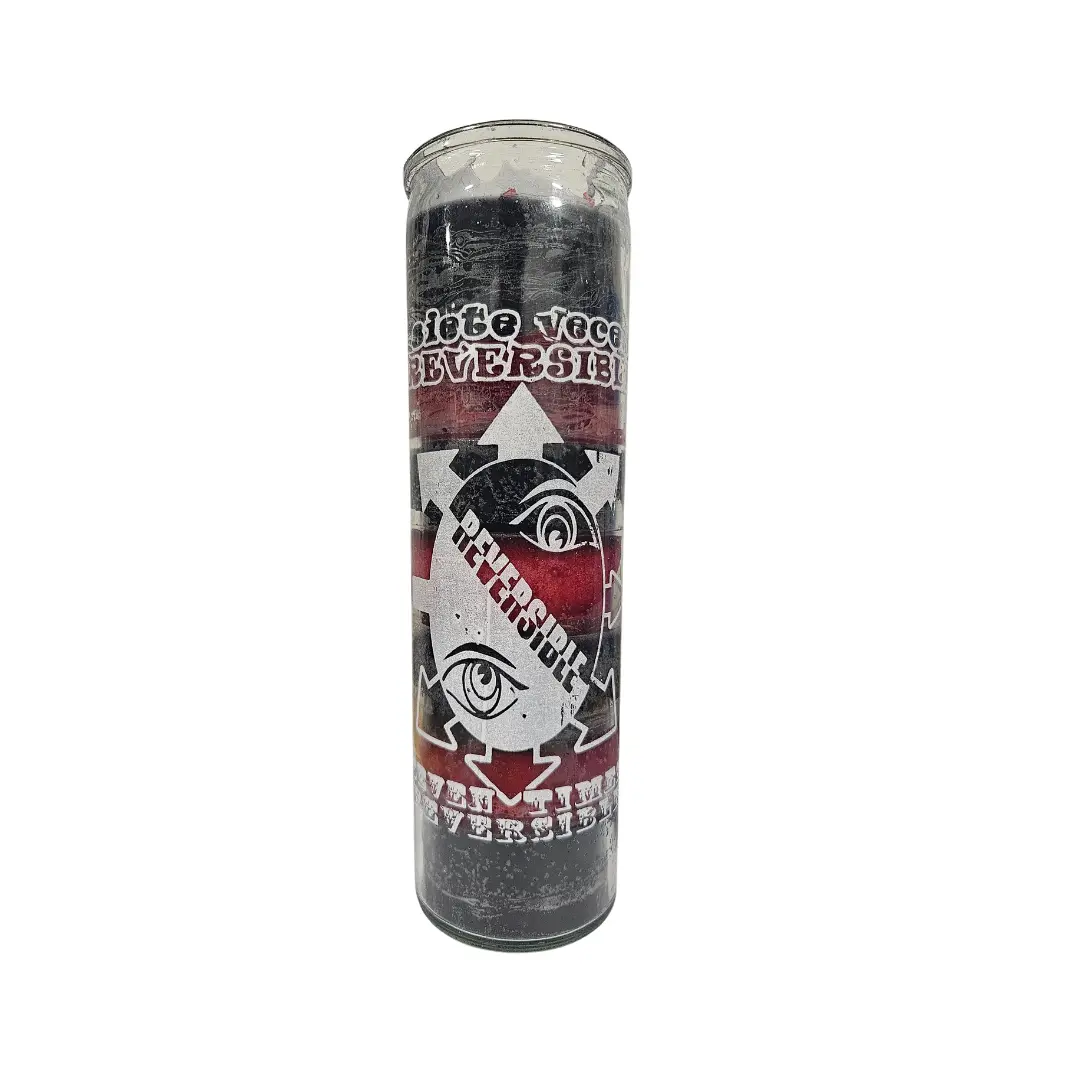 7 Veces Reversible Candle / 7 Times Reversible Candle Multicolor