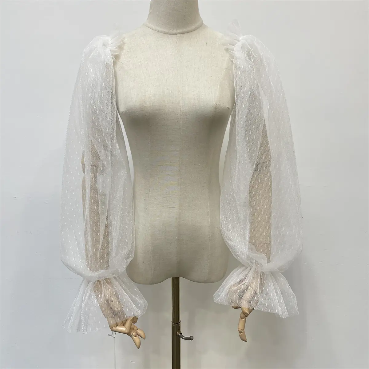 Handmade Detachable Sleeves, Bridal Removable Sleeves, 23.6 inch Wedding Sleeves, Prom Dress Sleeves, Tulle Puffy Sleeves, Custom Size Sleeves Comfort Women