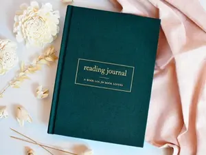 Reading Journal for Book Lover | Book Tracker for Booktok or Book Nerd | Book Club Gift for Readers | Planner for Bookish Teacher Librarian