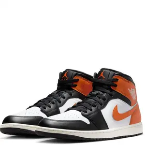 Nike Air Jordan 1 Mid Shattered Backboard Orange DQ8426-801 Men’s Shoes NEW