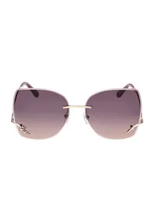 GUESS Female Raelynn Square Rimless Sunglasses