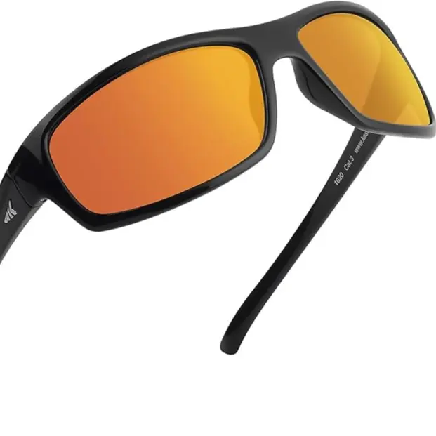 E: Frame: Gloss Black/Lens: Copper - Orange Mirror