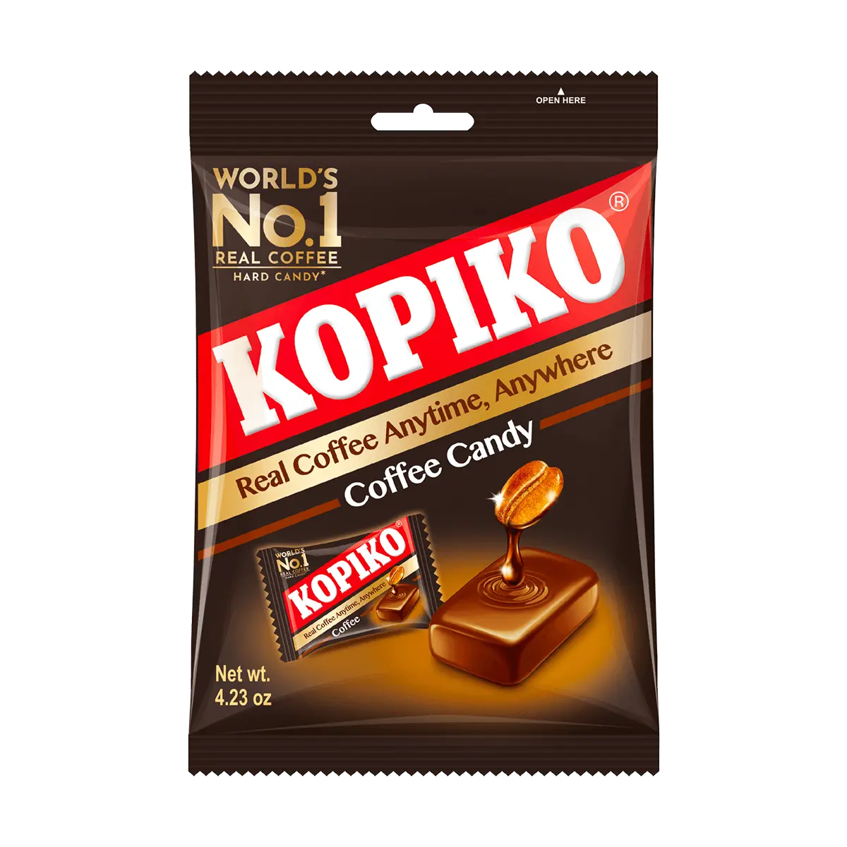 KOPIKO Indonesian Coffee Candy 120g - Rich Aroma, Authentic Taste, Premium Coffee Snack