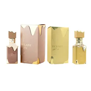 Lattafa Perfumes | Banoffi + Eclaire | Eau De Parfum | Unisex fragrance | 100 ML - 3.4 oz | Banana - Caramel & Praline Notes
