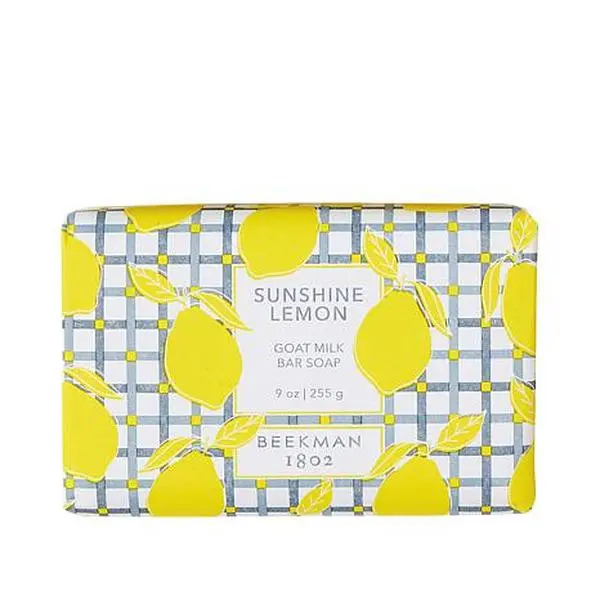 Beekman 1802 Sunshine Lemon Goat Milk Soap Bar