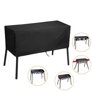 1pc 2-Burner Camp Stove Patio Cover, Outdoor Cover for Camp Chef 2 Burner Burners Stove, Protective Shield for Outdoor Kitchen.