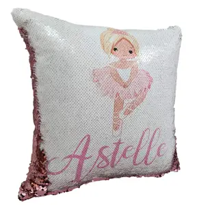 Custom Ballerina Pillow - Sequin