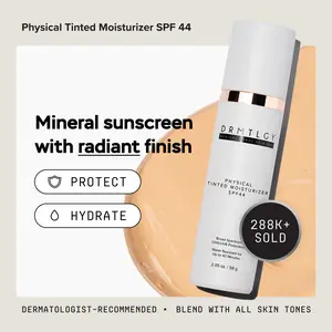 DRMTLGY Physical Tinted Moisturizer SPF44 2 fl oz Water-Resistant Sunscreen