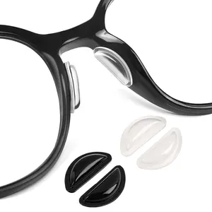 Eyeglass Nose Pads-Upgraded Soft Silicone Adhesive Glasses Nose Pad, Anti-Slip Nose Pads for Glasses Full Plastic Frames Sunglasses