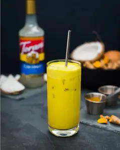 Torani - Coconut flavor - soda, coffee, water and other beverage flavor add in. taste Hawaii anywhere soda bar addition Sweet Natural