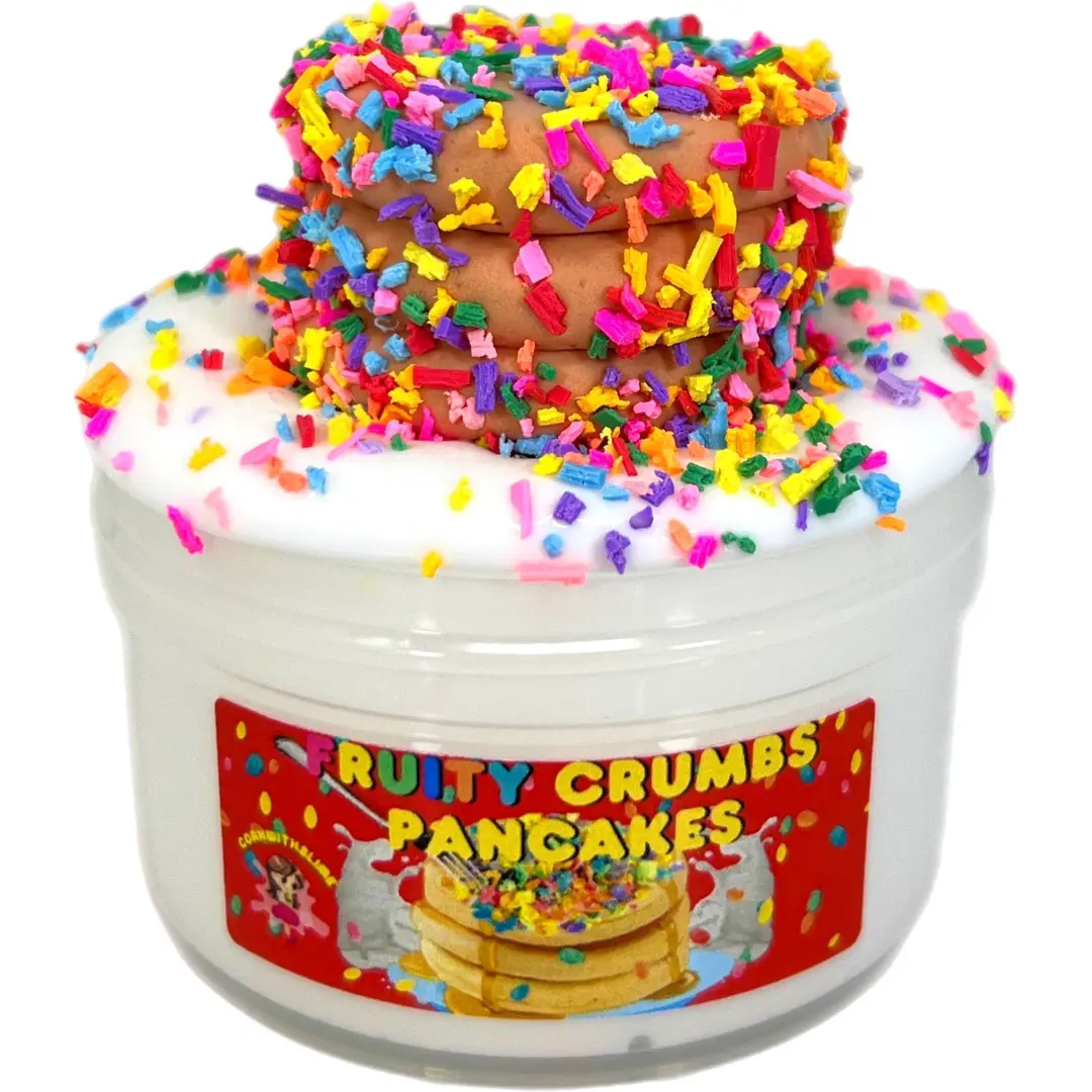 Fruity Crumbs Pancakes 8oz DIY Clay Slime Scented Fruity Cereal Great Sensory Toy For Fidget Squishy Maker Squishy Series