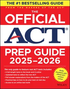The Official ACT Prep Guide 2025-2026: Book + Online Course -- ACT, Paperback