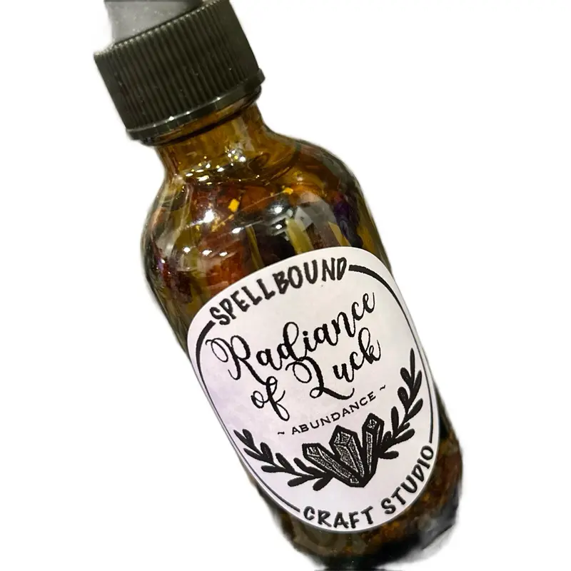 Radiance of Luck (Abundance) Spellbound Oils - 2oz bottle