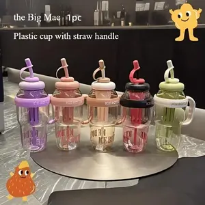 1200Ml Leak-Proof Portable Sports Water Bottle • Made of Durable PC Material •  Featuring a Safety Cap And Handle • Perfect for Outdoor Activities，Fitness，Travel Hydration.The best gifts for Halloween, Christmas and New Year