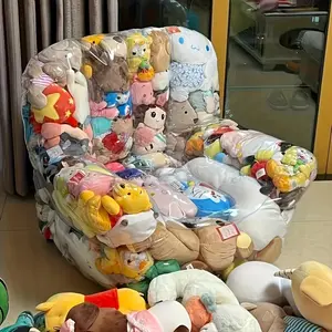 Moving Storage Bag, DIY Doll Storage Sofa, Bean Bag Couch, Space-Saving Multi-Functional Stool, Bedroom, Living Room, Holiday Gift, Durable Home Decor