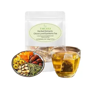Kreain Nature Chicory and Gardenia Herbal Tea Ready to Eat Convenient Beautify & Nourish | Orange Peel Beverage Natural