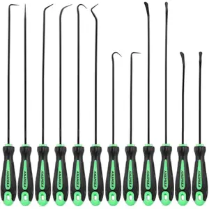 12PCS Pick and Hook Tool Set – Long & Mini O-Ring, Oil Seal & Gasket Removal Tools for Auto Repair