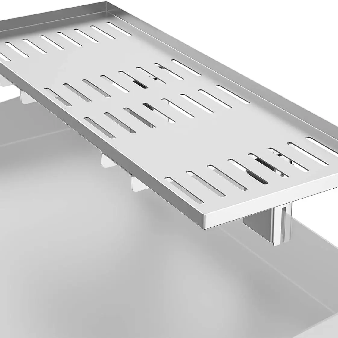 Universal Grill Foldable Warming Rack/Shelf for Blackstone 17'' 22'' 28'' 36'', Pit Boss,Camp Chef and Most Flat Top/Table Top Griddle Grill,Stainless Steel BBQ Shelf Replacement Parts,1 Pack