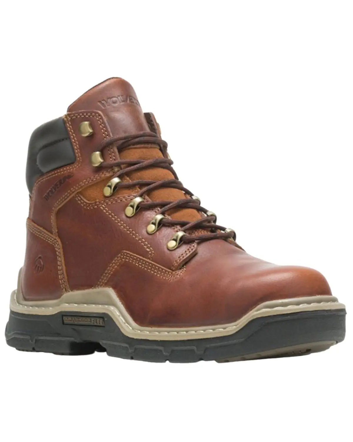 Wolverine Men's Men'S 6" Peanut Raider Durashock Lace-Up Work Boot - W210057