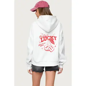 Feeling Lucky Oversized Hoodie