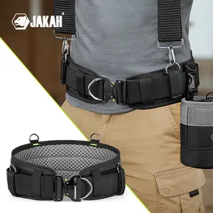 Padded Tool Belt with Buckle, Adjustable Waist, Quick Release, Comfortable Work Belt, Tool Storage, Polyester Material, Ca Prop 65 Compliant