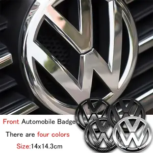 Volkswagen Front & Rear Emblem Stickers, Sticker for Cars, Car Exterior Personalized Decoration Accessories, Creative Modification Replacement Parts