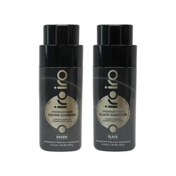 Iroiro Premium Color-Depositing Gray-Coverage Shampoo, Haircare Product with Oat, Calming, Soothing, Hydrating Benefits