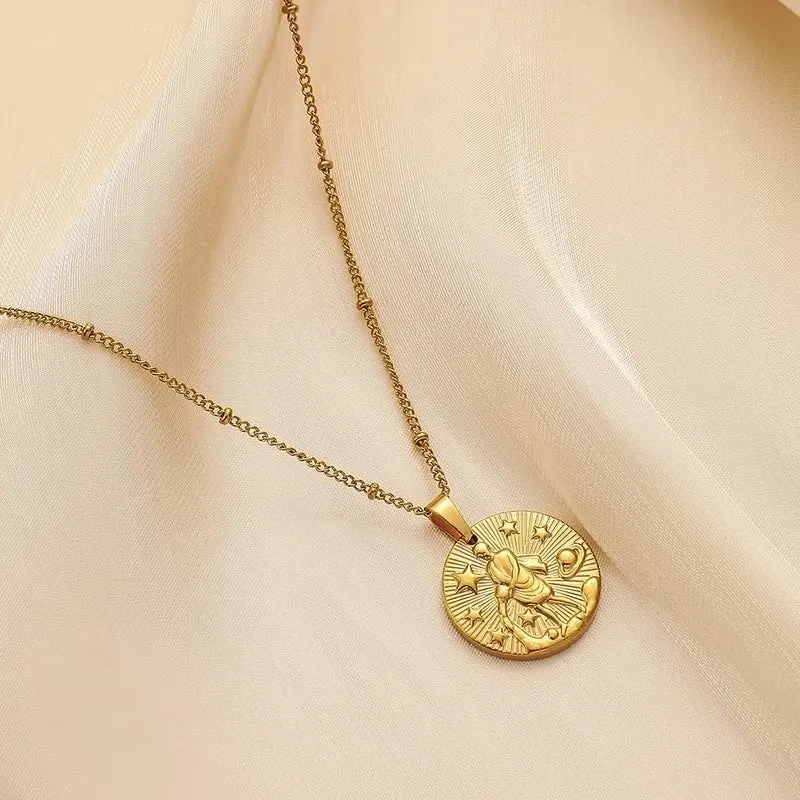 The Golden Medallion Necklace