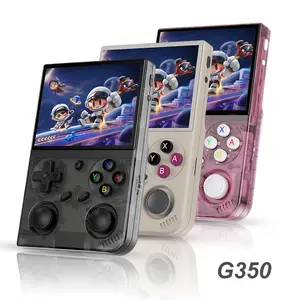 G350 Retro Handheld Game Console 3.5 Inch IPS Screen Linux System 64G TF Card Preloaded Game Console 3200mAh Battery