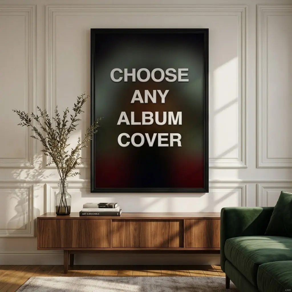 Custom Album Cover Poster Print Paper UNFRAMED | Choose Your Own Album, Music Wall Art, Album Cover Print, Personal Album Gift, Home Decor