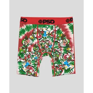 PSD Youth Boy's Looney Tunes Holidaze Boxer Brief - Soft, Breathable and Comfortable Stretch Underwear