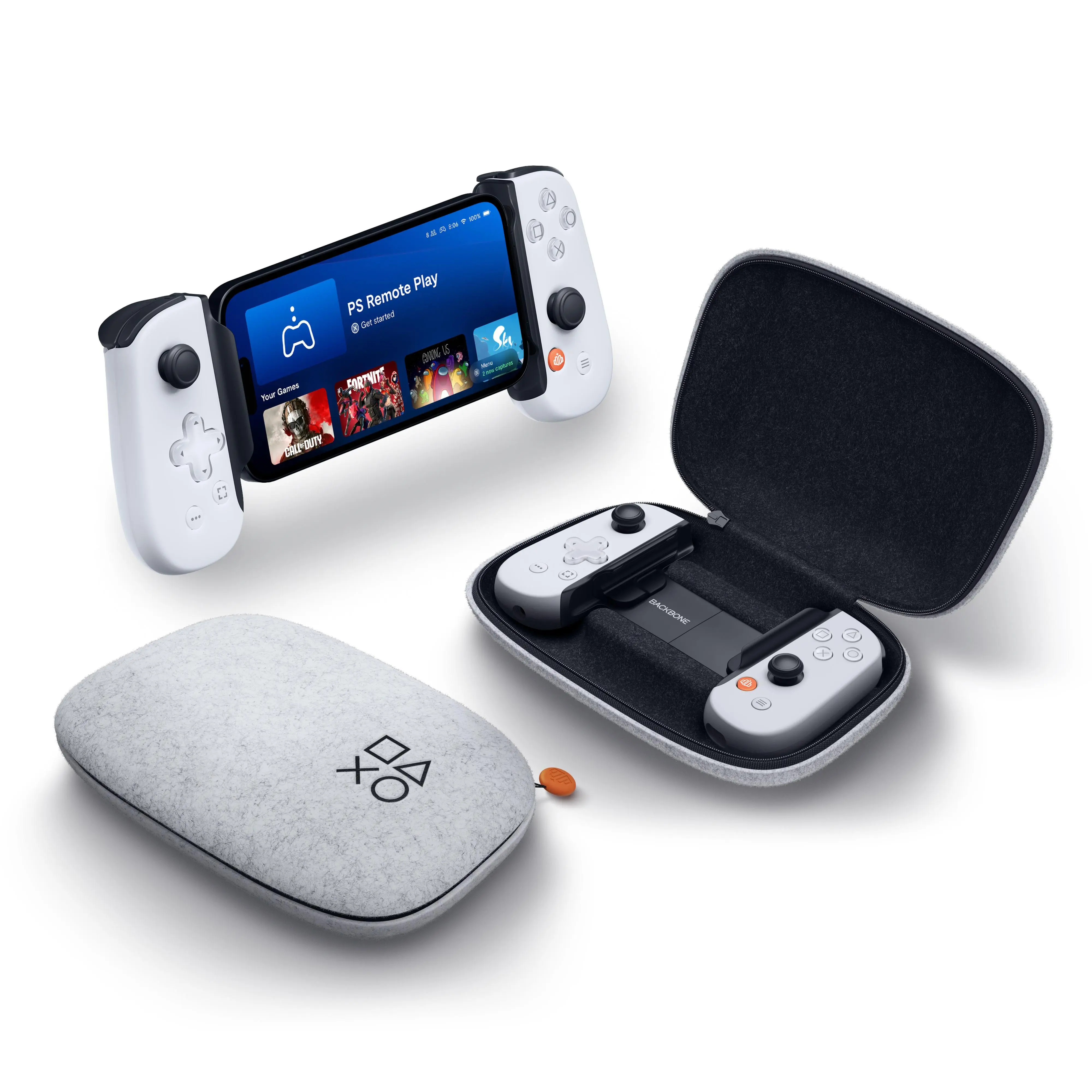 Backbone One Mobile Gaming Controller with Case for iPhone Lightning Backbone One Mobile Gaming Controller with Case for iPhone Lightning