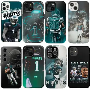 Eagles Football Tough Shockproof Phone Case for iPhone 11 12 13 14 15 16 17 Pro Max Plus