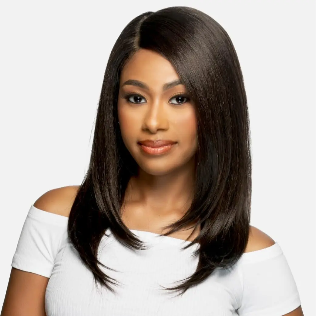 Vivica A. Fox Hair Collection MINA Aura Tangle Free Premium Fiber HD Lace Deep Part Glueless Lace Front Wig