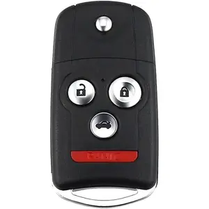 Key Fob Cover for Acura: No Chip No Battery Remote Replacement Fit for Acura 2009 to 2014 TSX TL| 2010 to 2013 ZDX| Just a Empty Case Shell| MLBHLIK-1T 2500A-HLIK1T HLIK-1R