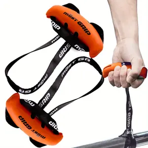 Neutral Grip Exercise Pull Up Handles, Resistance Band Pulldown Attachments, Multifunction Gym Workout Gear, Barbell D Handle Equipment