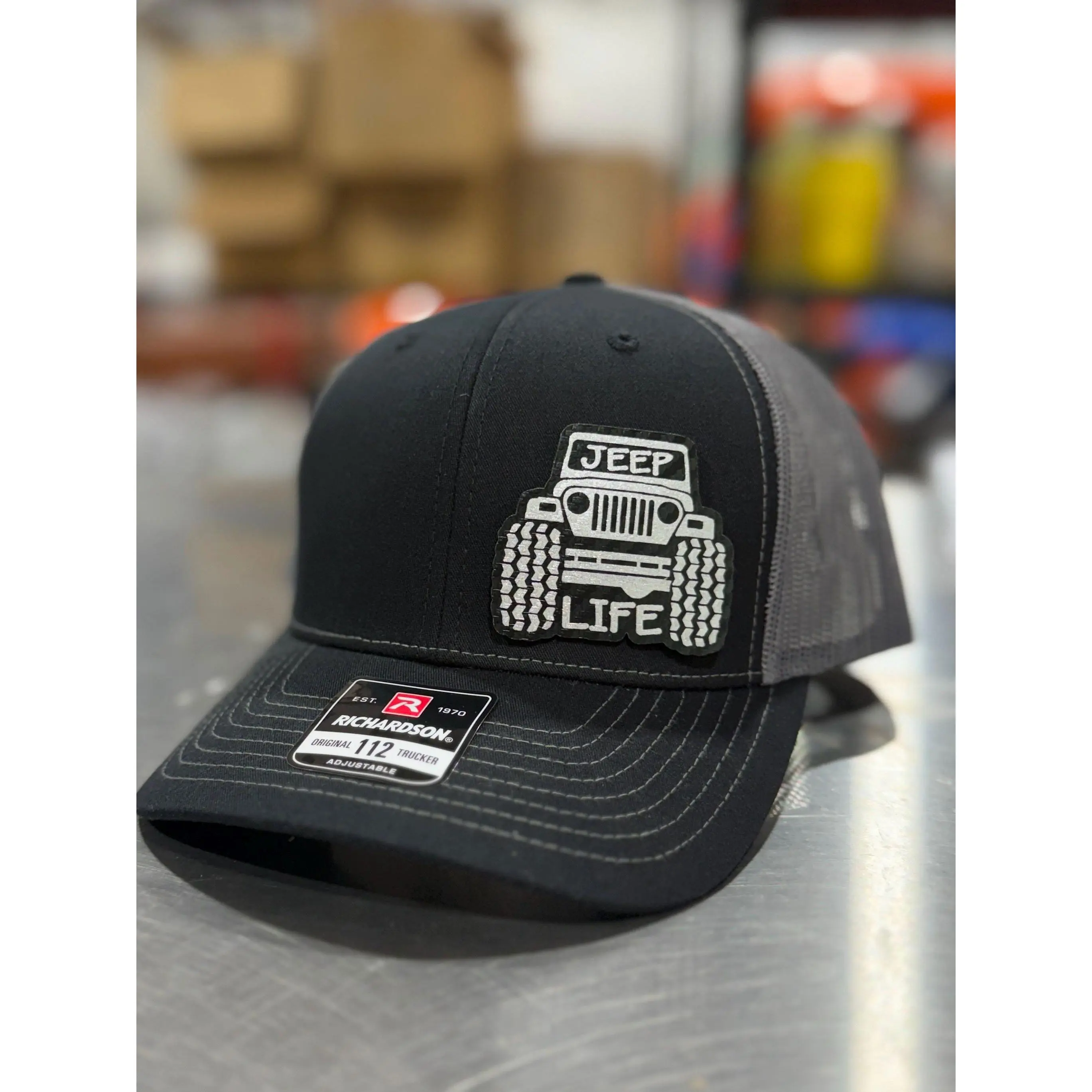 Jeep, jeep life, jeep lover, hat, leatherette patch hat