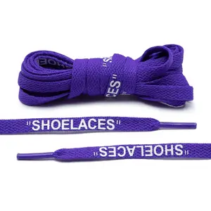 Purple Off-White Style "SHOELACES"