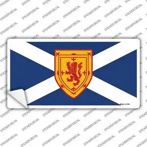 Scotland St Andrews Flag Novelty Sticker Decal