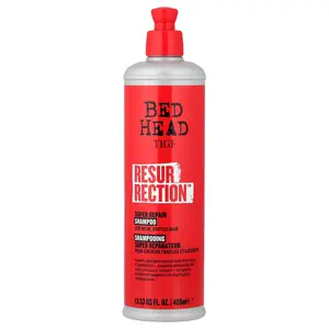 TIGI Bed Head, Resurrection™, Super Repair Shampoo, For Weak, Brittle Hair, 13.53 fl oz (400 ml)