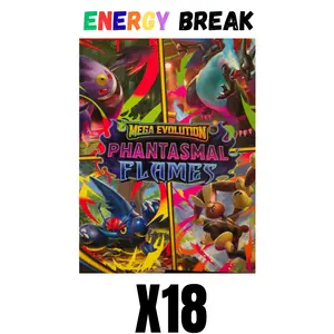Phantasmal Flames (ENERGY BREAK) 18x Pack Break