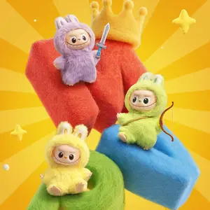 THE MONSTERS Pin for Love Series-Viny!Plush Pendant Blind Box