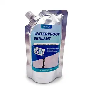 500ml Premium Waterproof Tile Glue - Transparent Silicone Epoxy Resin, Concrete Sealant Waterproof, All-Surfaces Self-Adhesive Invisible Fix for Indoor/Outdoor Bathrooms, USA-Shipped