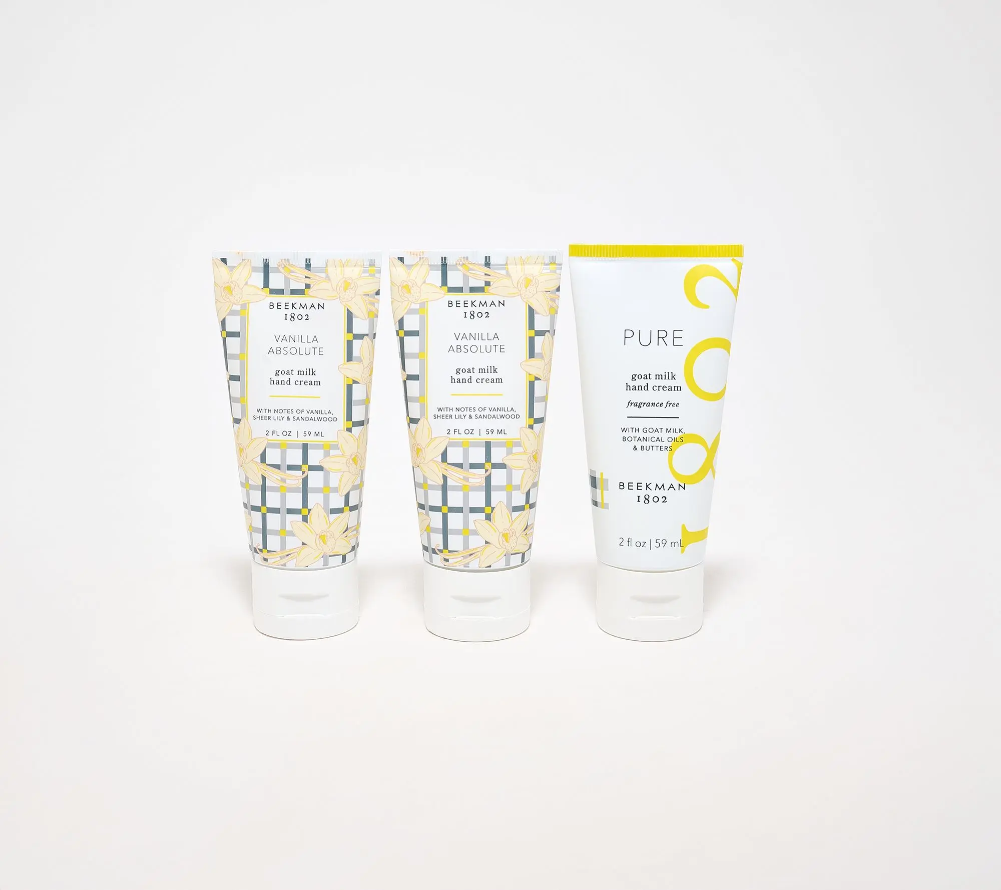 Beekman 1802 3-Piece 2oz Hand Cream Trio