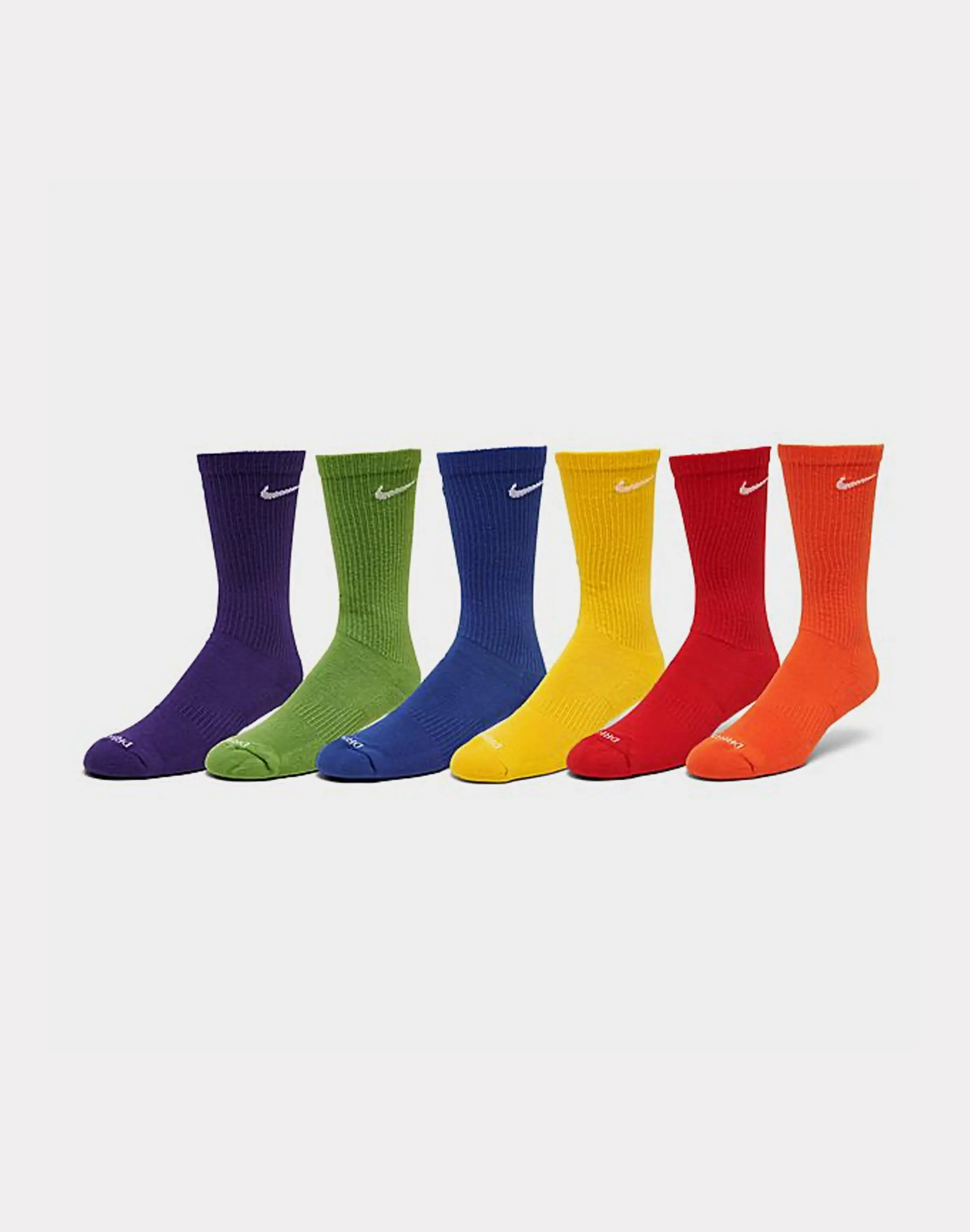 Mens Nike Everyday Plus Training 6-Pack Socks Mens Nike Everyday Plus Training 6-Pack Socks