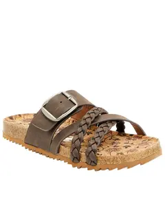Very G Women's Nora 3 Sandals - Vgsa0354-Choc