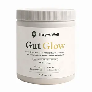 Gut Glow | Herbal Gut Health Powder | Bloat Relief + Digestion Support | 10+ Ingredients