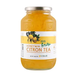 NONGHYUP Korean Honey Citron Tea 1kg - Authentic Yuja Cha Drink, Sweet & Tangy Citrus Beverage