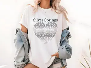 Silver Springs Song Lyric Shirt - Fleetwood Mac Inspired Tee
